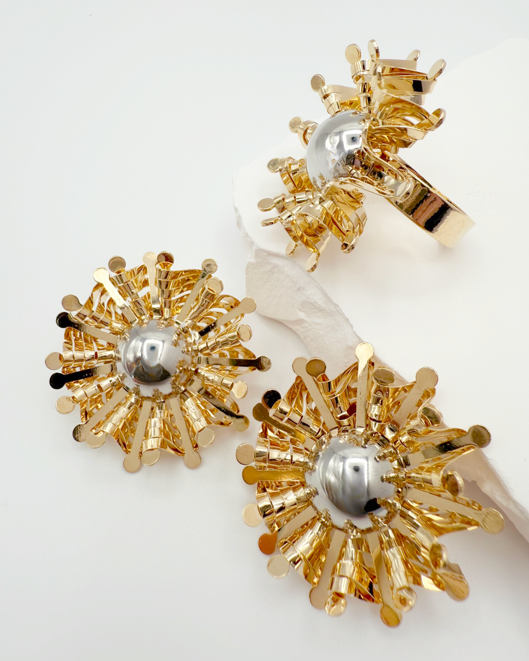 Solar Radiance Ring – Adjustable, Hypoallergenic Brass