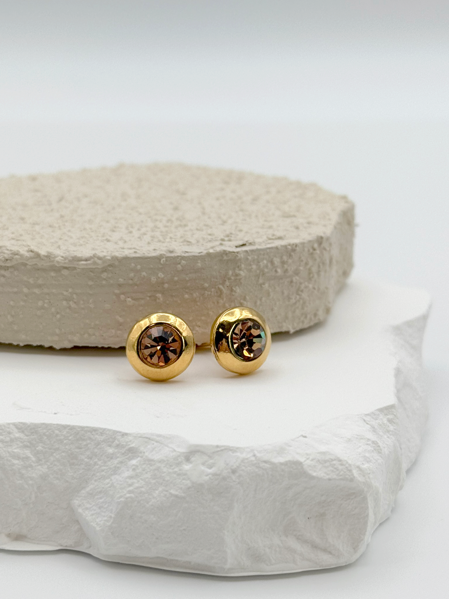 Everyday Crystal Stud Earrings