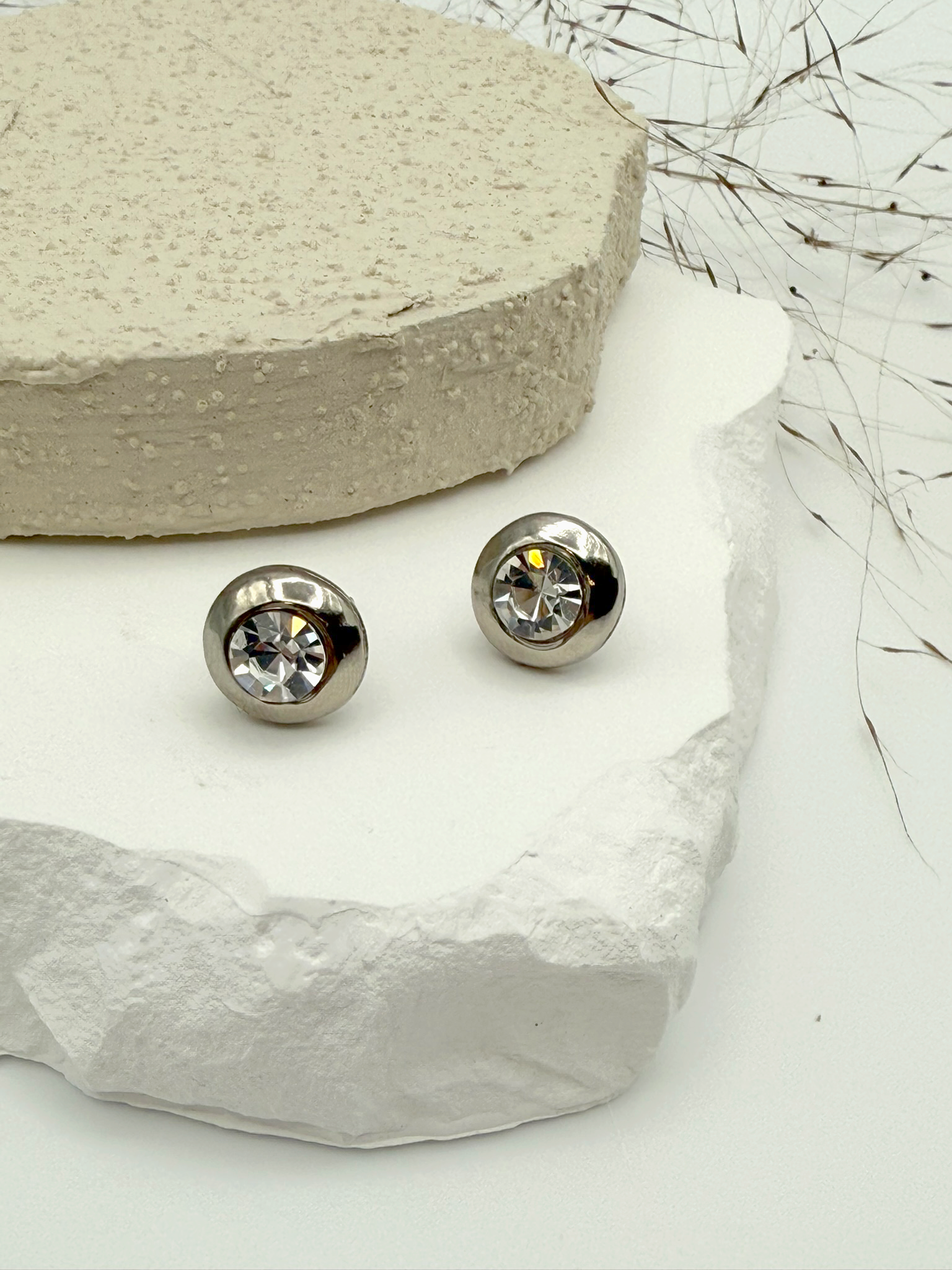 Everyday Crystal Stud Earrings