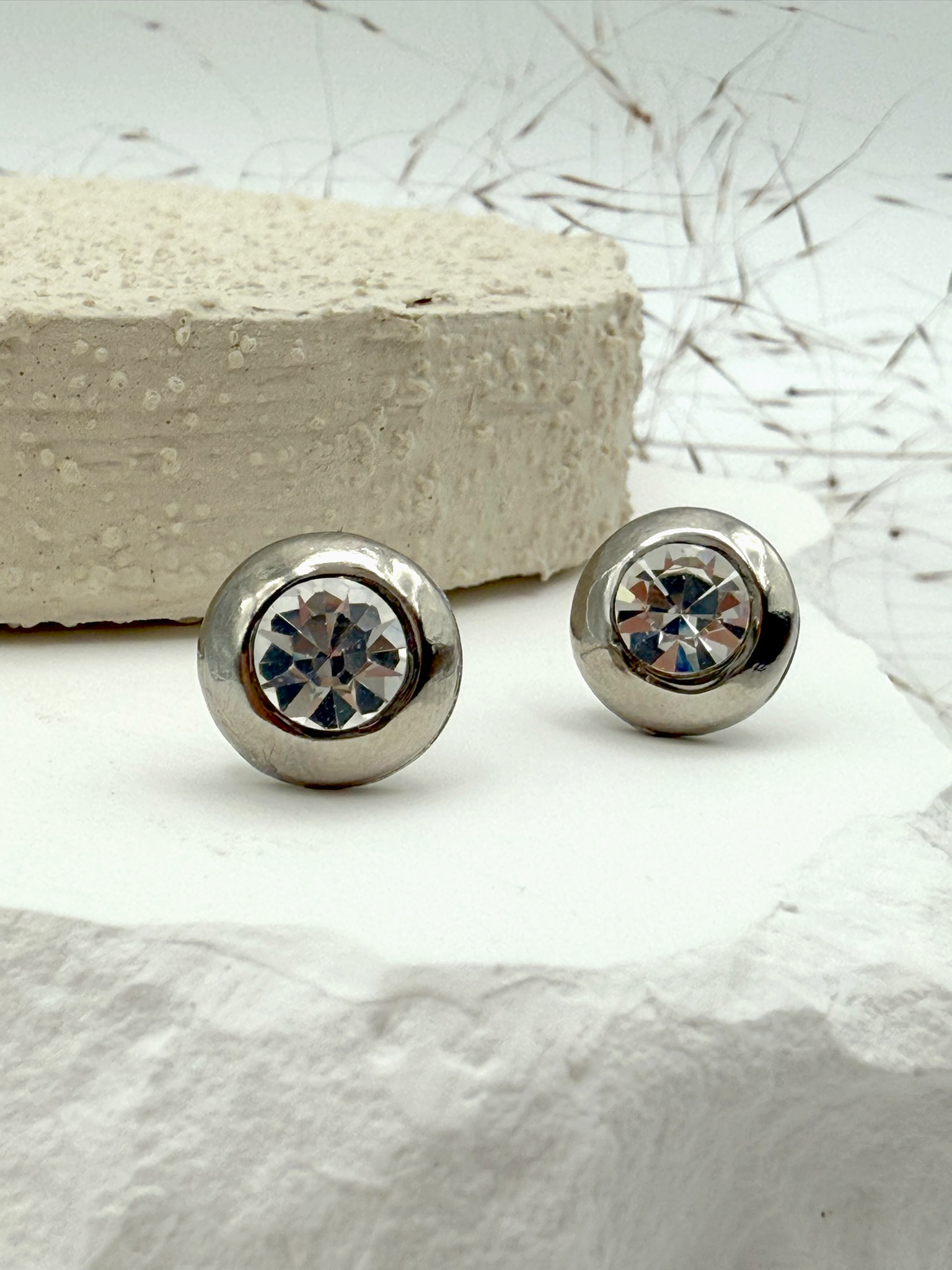 Everyday Crystal Stud Earrings