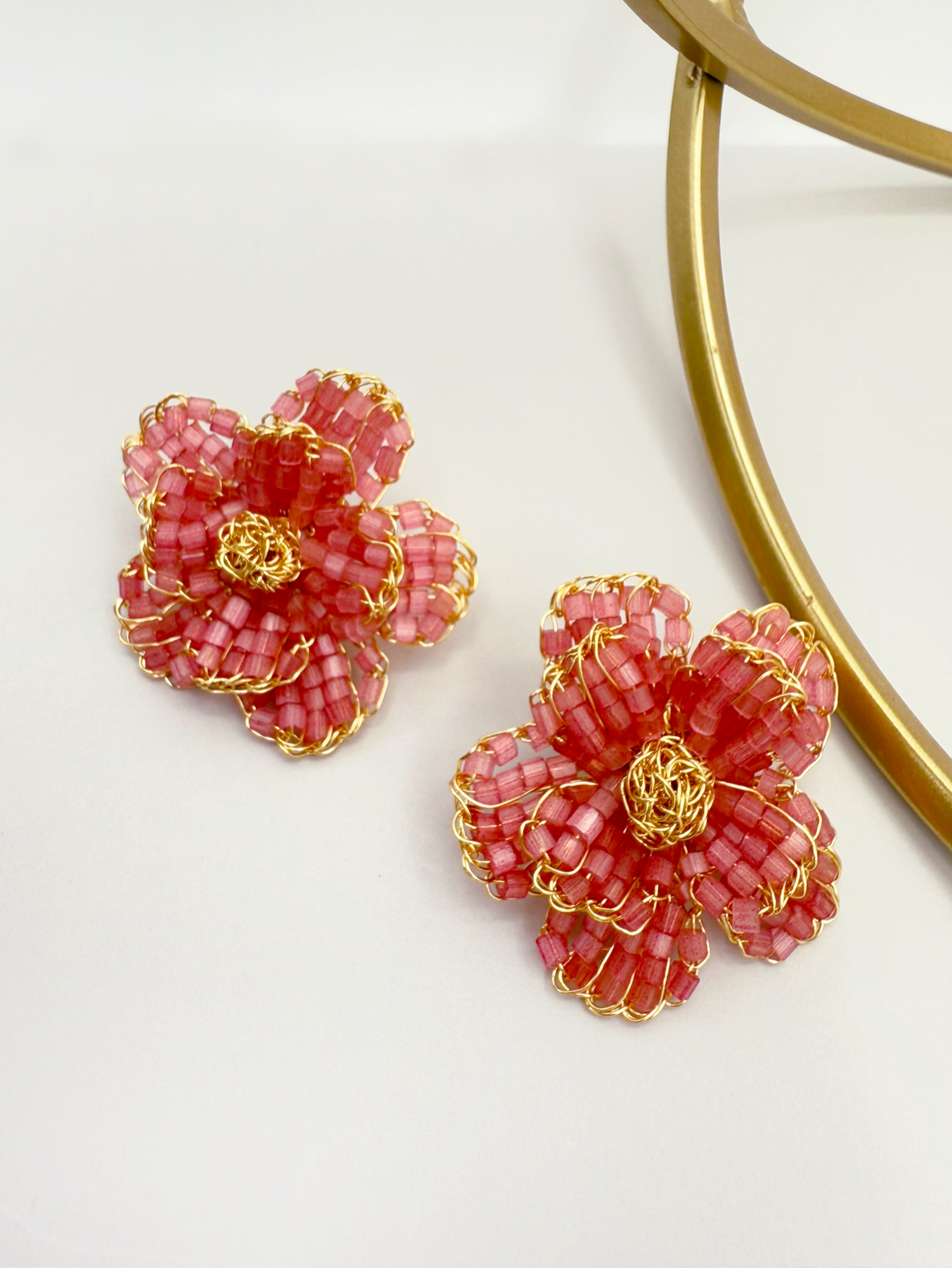 Florata Bloom Earring - Handcrafted Crochet