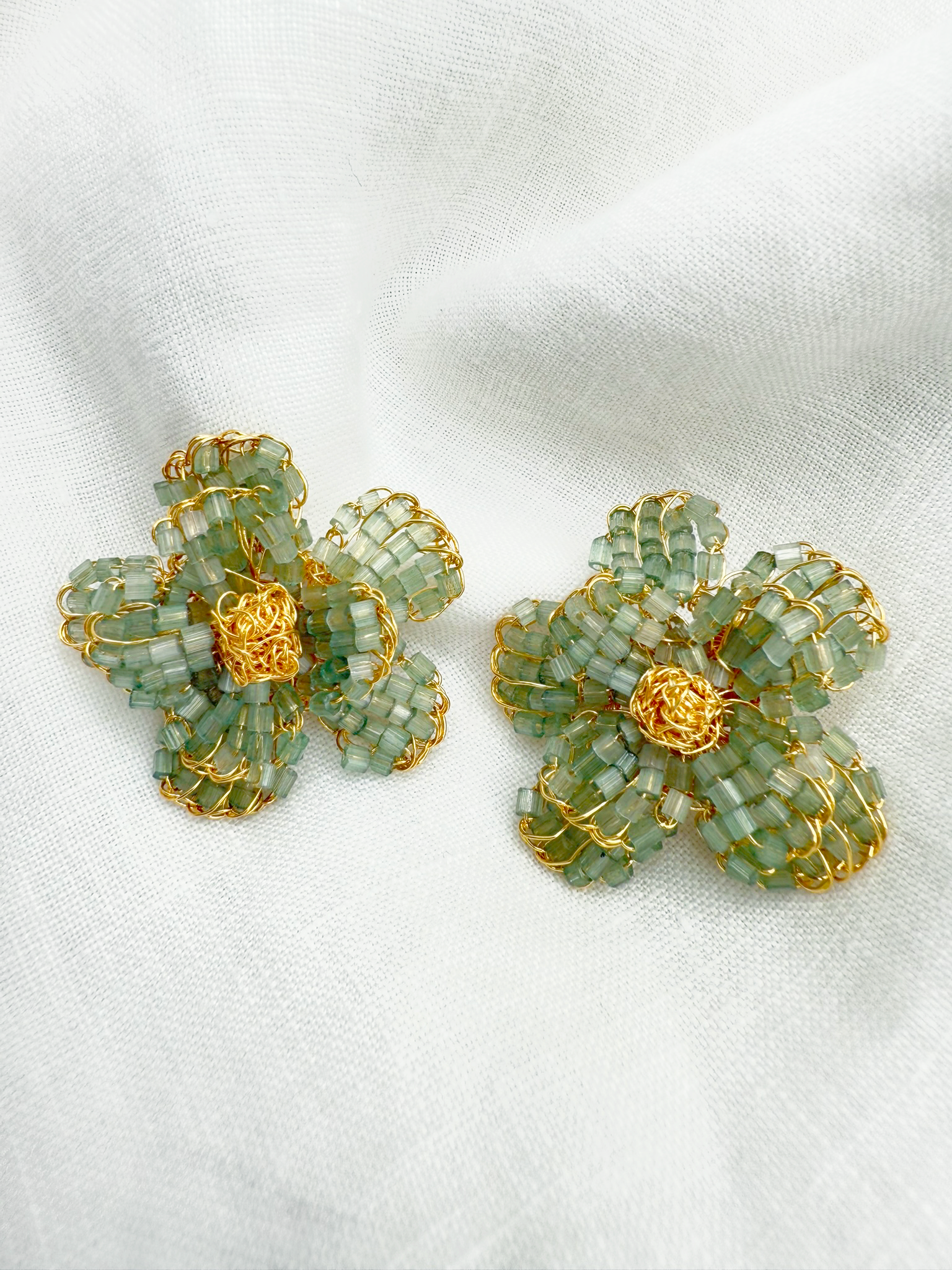 Florata Bloom Earring - Handcrafted Crochet
