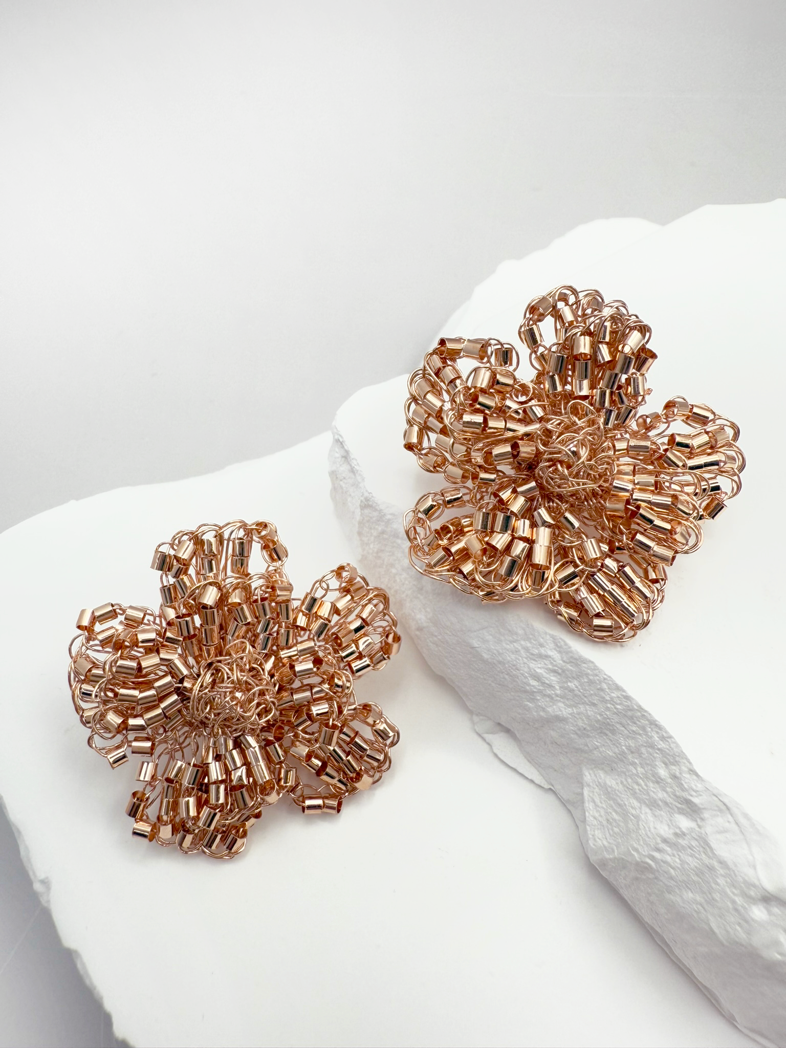 Florata Bloom Earring - Handcrafted Crochet