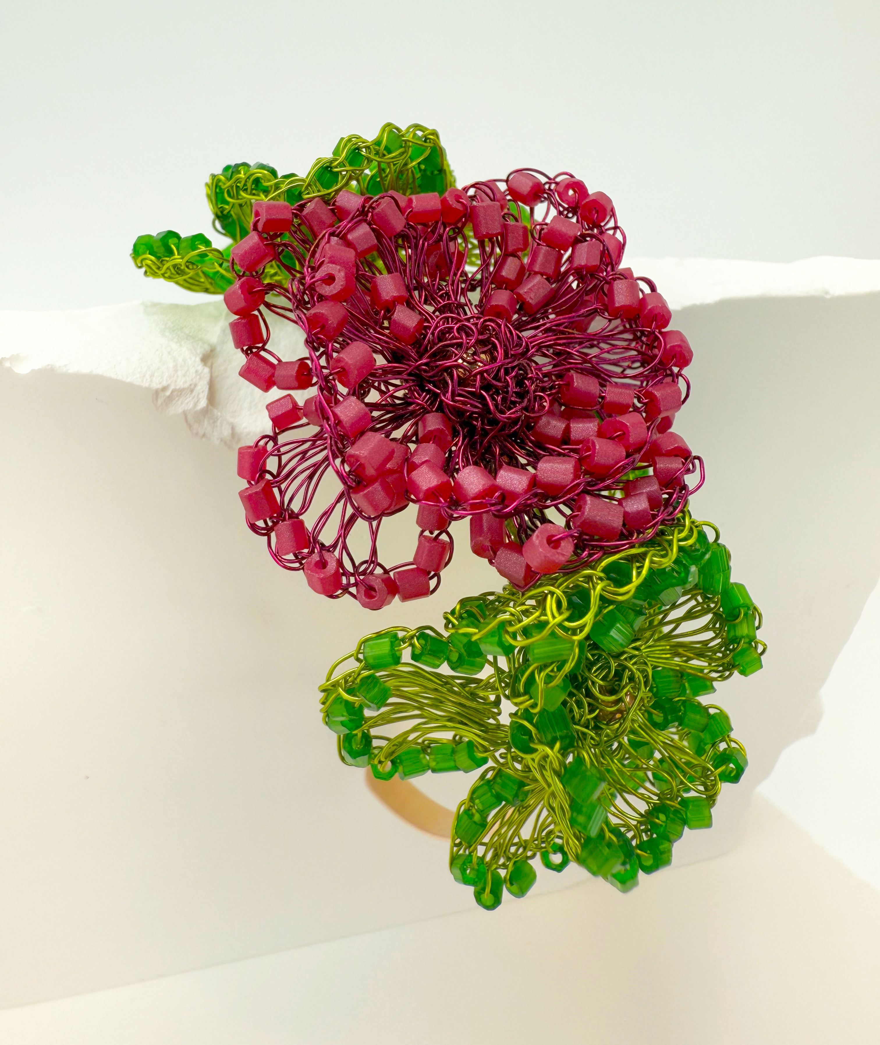 Florata Maxi Bloom Bracelet – Adjustable & Handcrafted Crochet