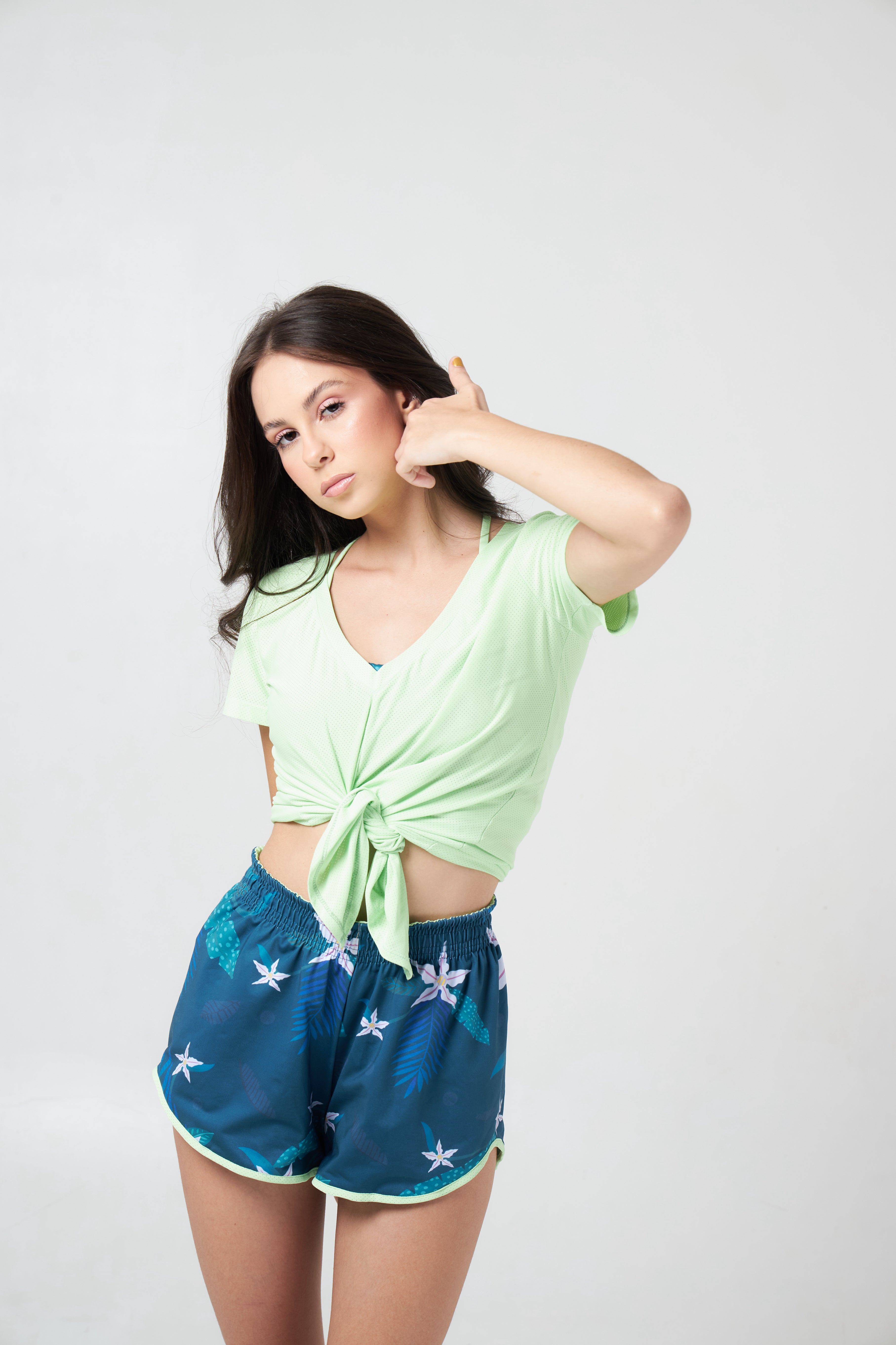 Mint Motion Tee – Short Sleeve, Flexible & Refreshed