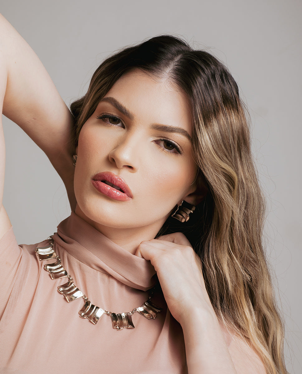 Harmony Ribbons Stud Earrings - Elegant & Hypoallergenic