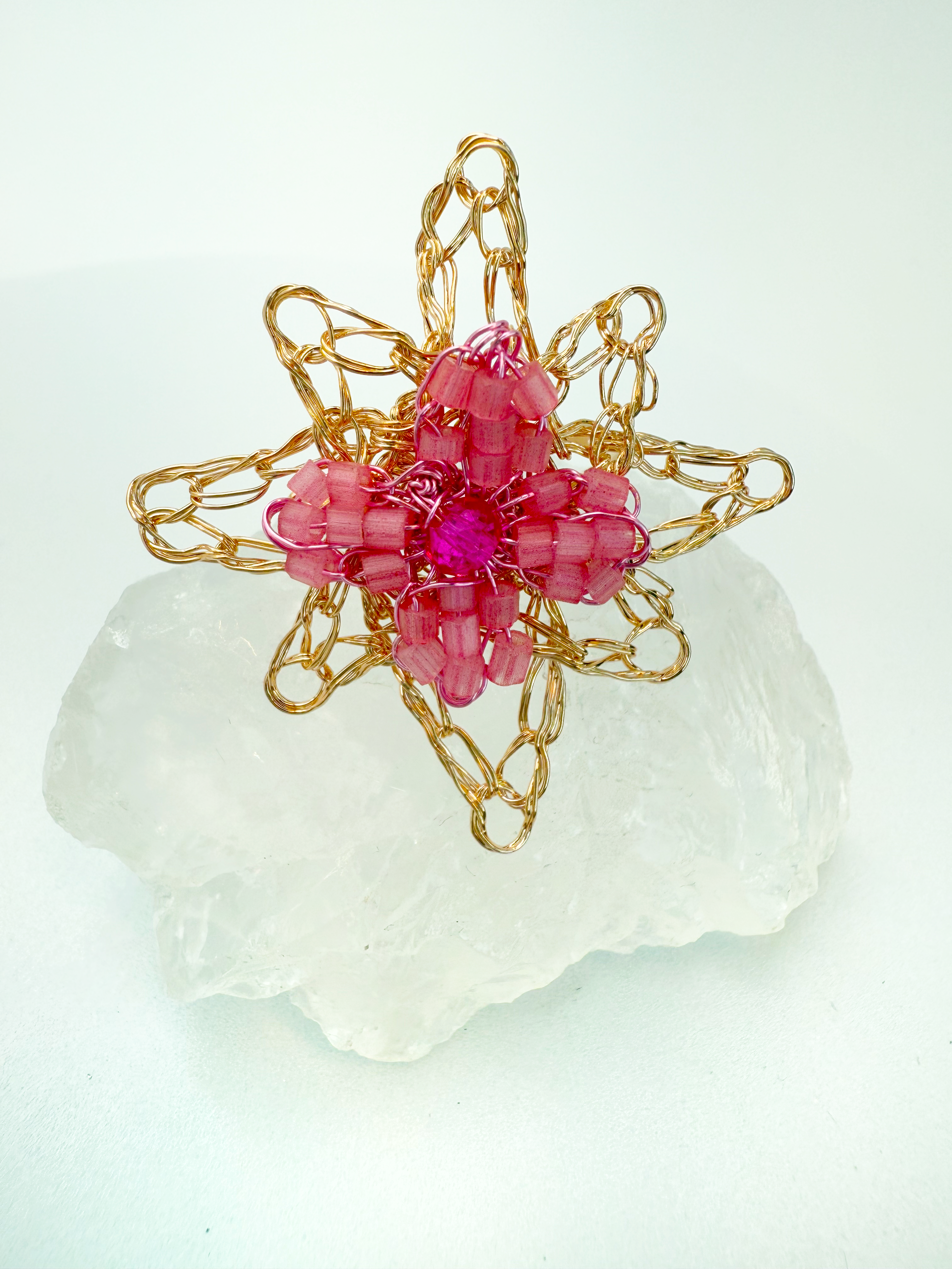 Floral Dream Ring - Handcrafted &amp; Adjustable